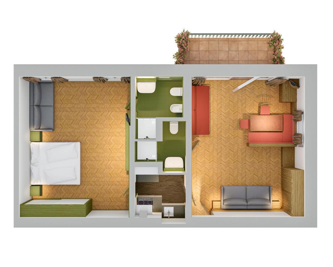 Aquila Dolomites Residence Ortisei Exterior foto