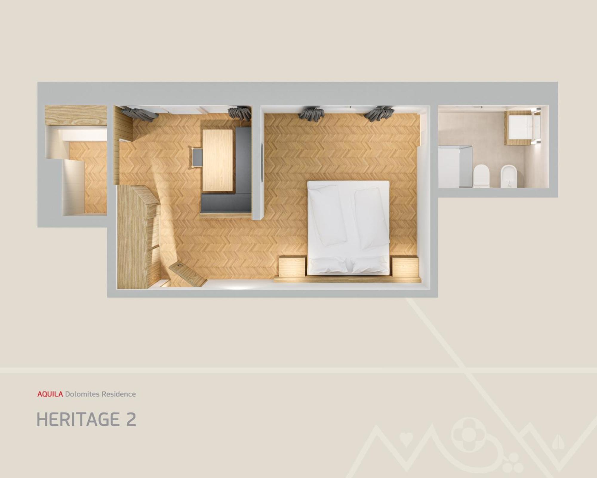 Aquila Dolomites Residence Ortisei Exterior foto